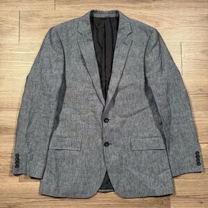 Men’s New J. Crew 100% Linen Thompson Slim Fit Suit Jacket Size 40R MSRP $398